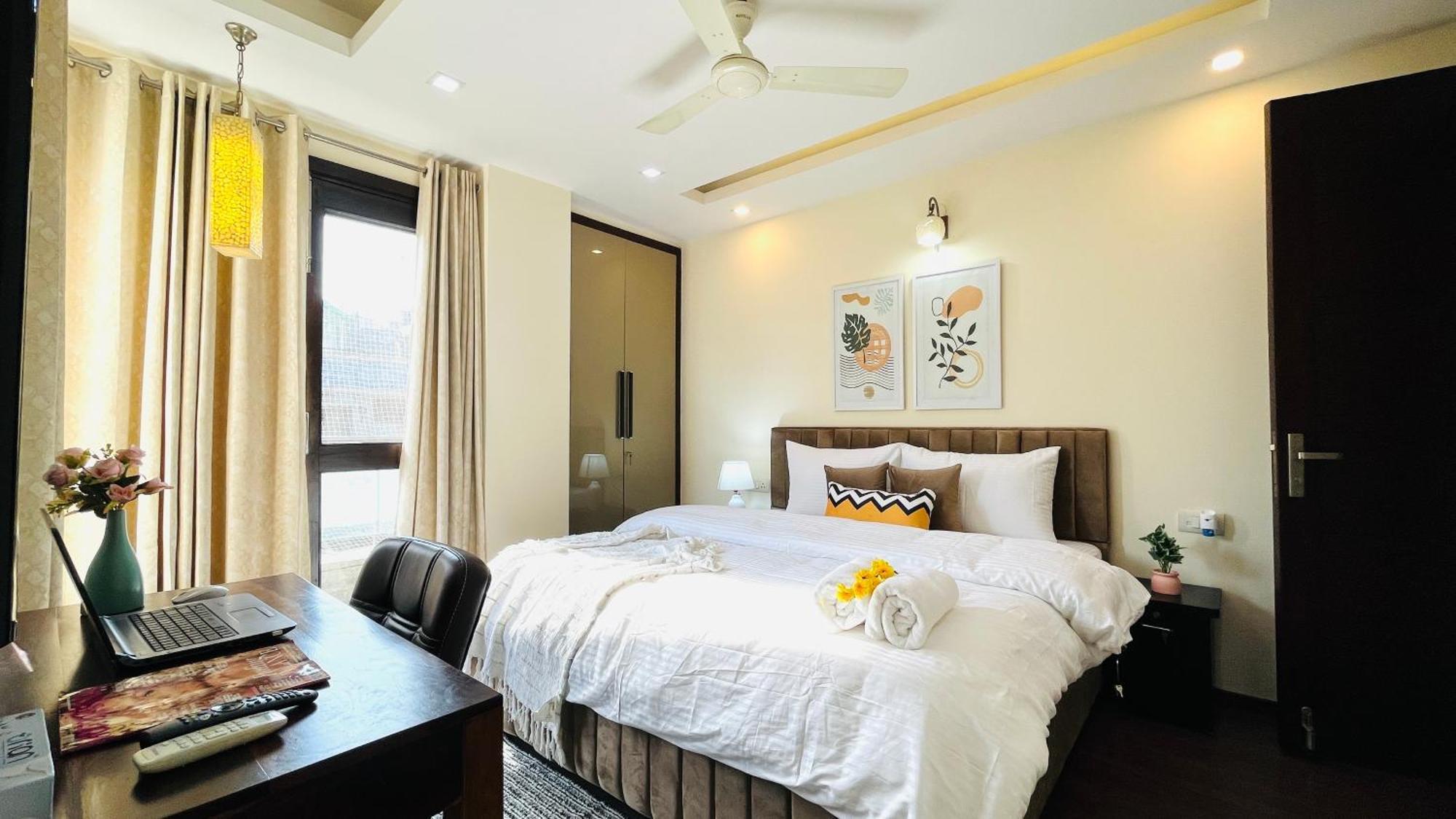 Olive Serviced Apartments - Defence Colony New Delhi Ruang foto